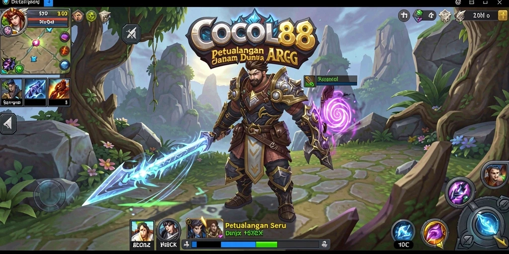 Tampilan gameplay seru dan menantang dari COCOL88.