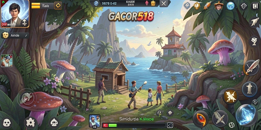 Tangkapan layar GACOR518 yang menampilkan gameplay seru di dunia virtual.
