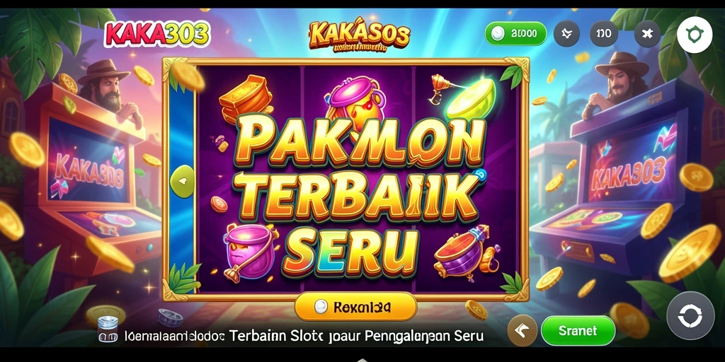 Tampilan menarik dari gameplay Slot KAKA303 yang seru.