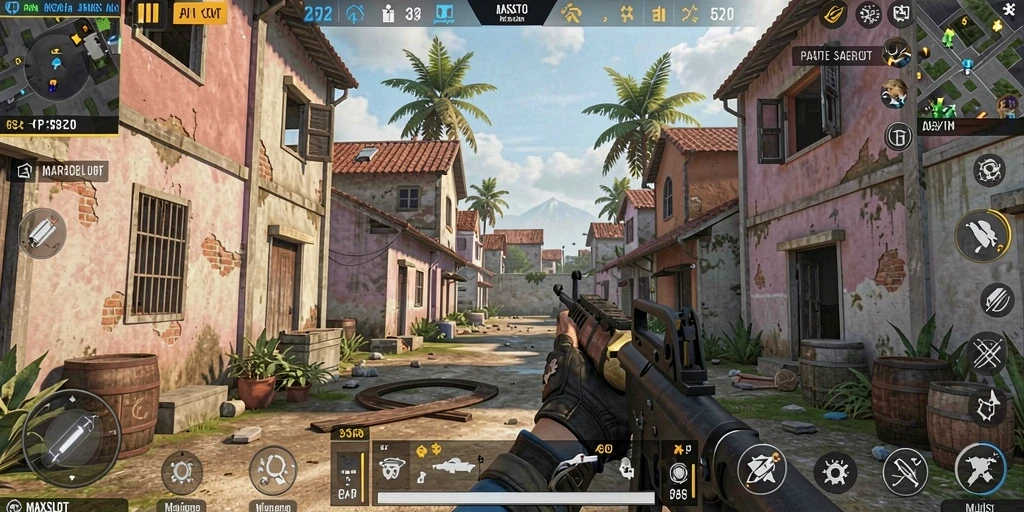 Gameplay intens MAXSLOT yang penuh aksi dan strategi.