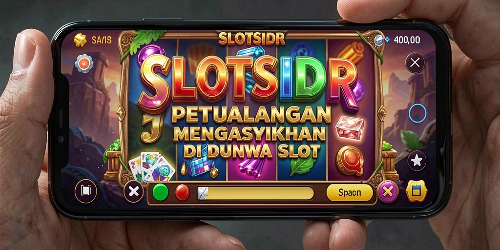 Tampilan gameplay yang mendebarkan dan penuh warna di SLOTSIDR.
