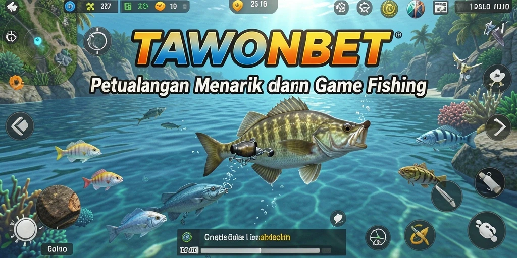 Screenshot menunjukkan pemain yang menikmati pengalaman memancing di laut.